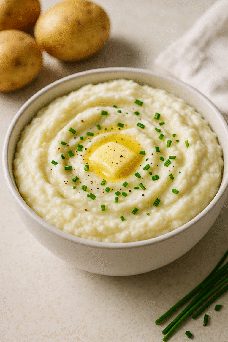 Tasty High-Protein Cottage Cheese Mashed Potatoes