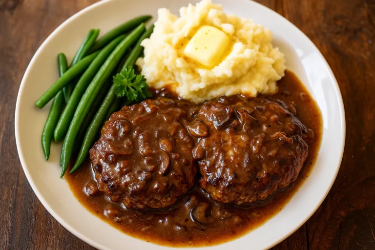 30 minutes Poor Man’s Salisbury Steak :