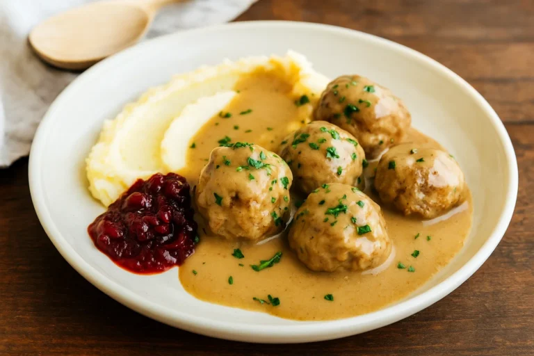 Easy Swedish Meatballs :