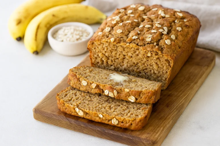 Banana Oatmeal Bread – Moist, Wholesome, and Easy