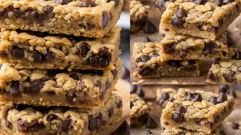 Healthy Chocolate Chip Oatmeal Bars