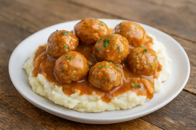 Salisbury Steak Meatballs :