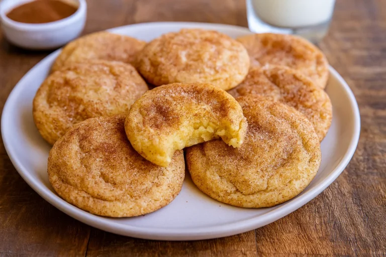 Chewy Snickerdoodle Cookie