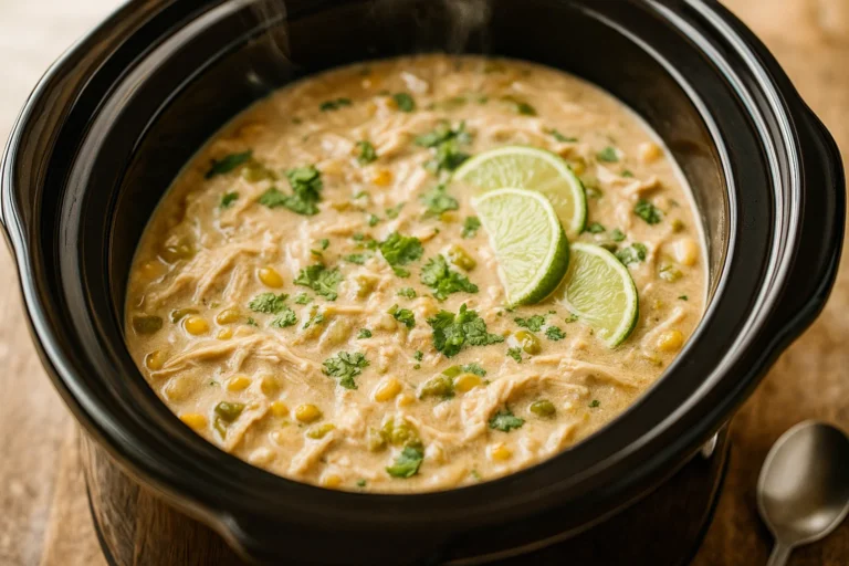 Crockpot White Chicken Chili Easy is a must-try delight!