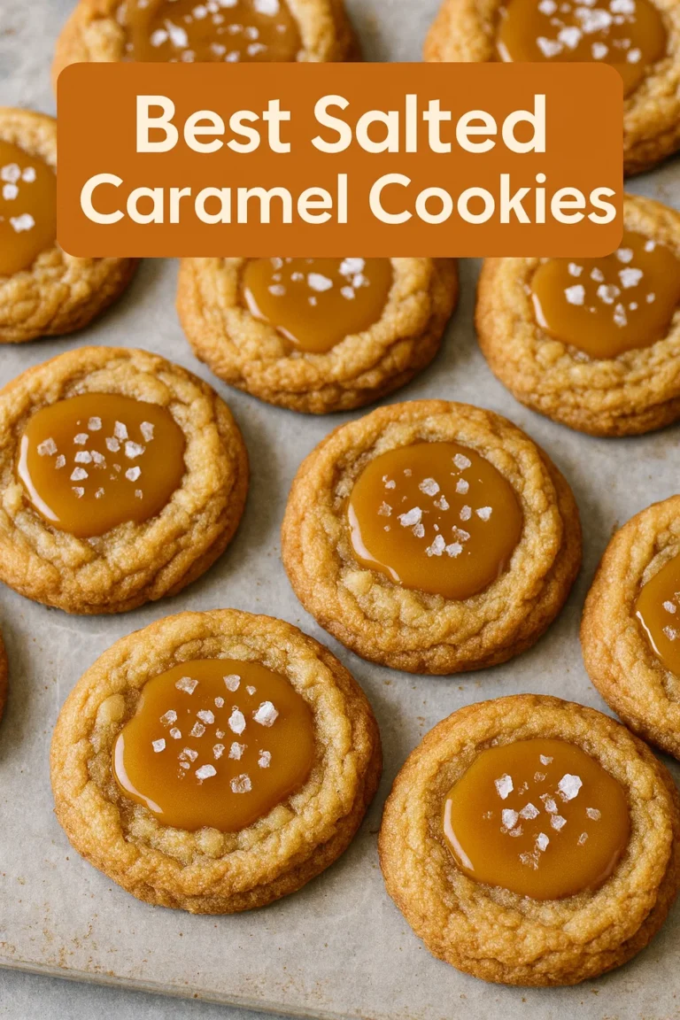 The Best Salted Caramel Cookie Recipe