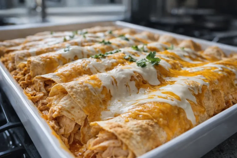 Cozy Protein Chicken Enchiladas