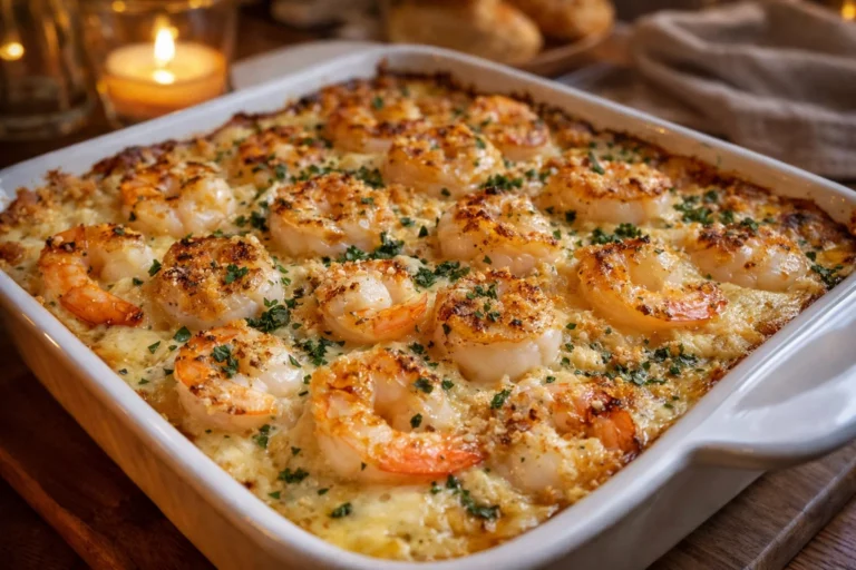 Cozy Creamy Seafood Casserole