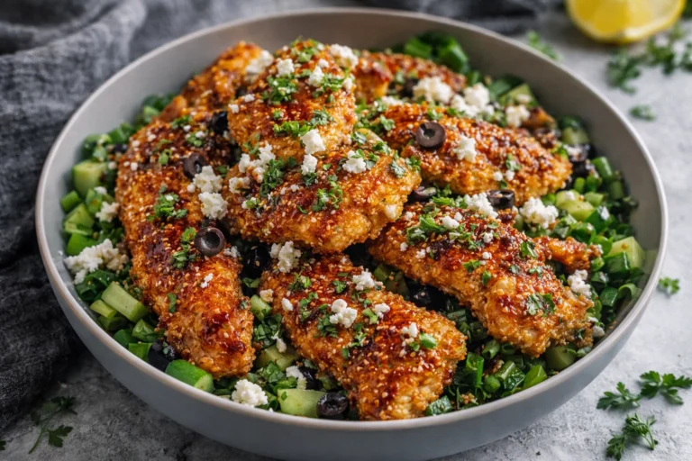 Crispy Hot Honey Feta Chicken A Delicious Dinner Recipe for Everyone