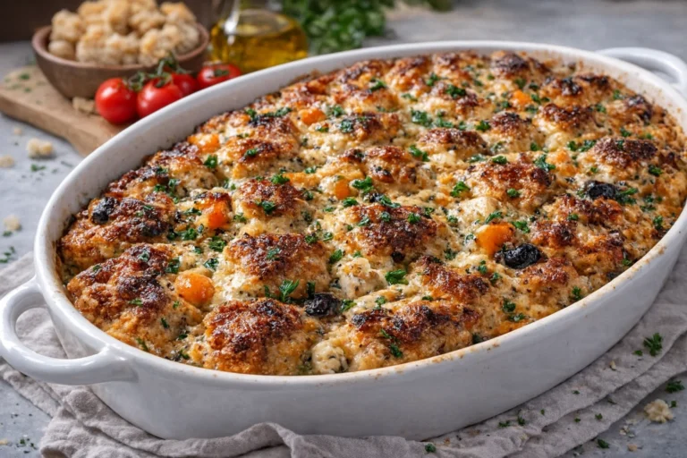 Delicious Easy Chicken  Stuffing Casserole  Comfort Food at Its Best