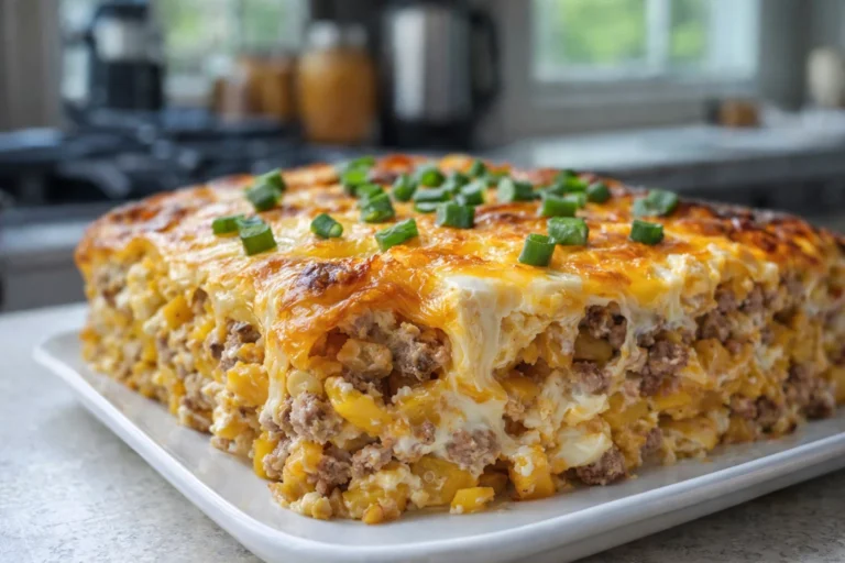 Cozy Overnight Breakfast Casserole