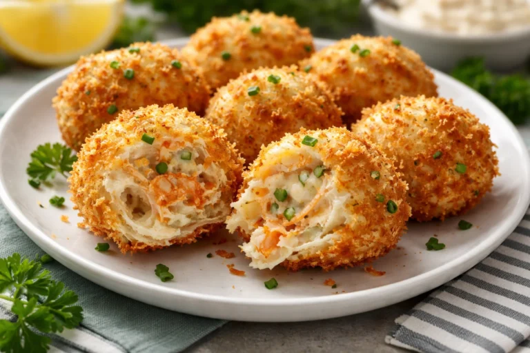 Tasty Crab Bombs Seafood Appetizer