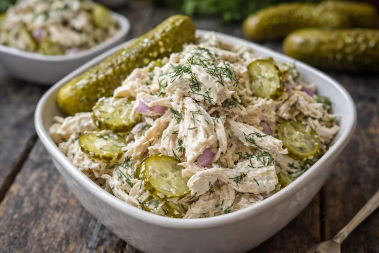 Tasty Dill Pickle Chicken Salad