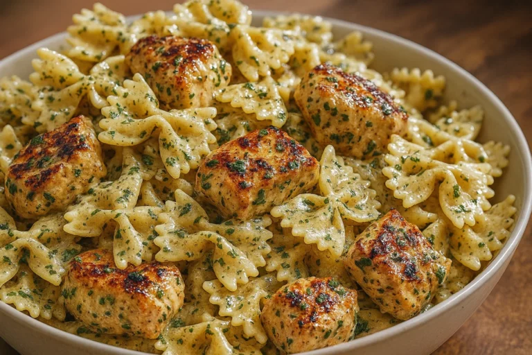 Delicious Mozzarella Garlic Butter Chicken Bowties Recipe Irresistible Chicken Recipes to Try