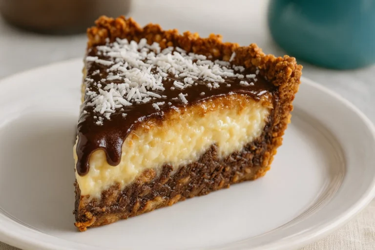 Delicious No-Bake German Chocolate Pie  – Perfect for Christmas