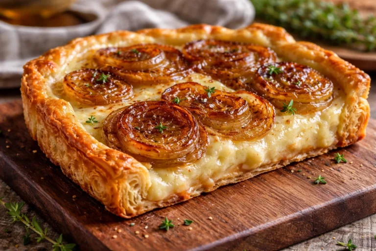 The Best Onion Gruyère Tart