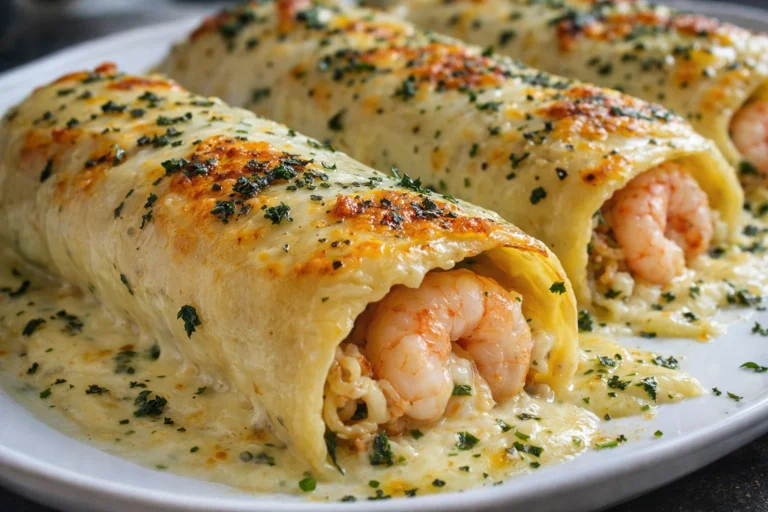 The Best Shrimp Crab Roll-Ups