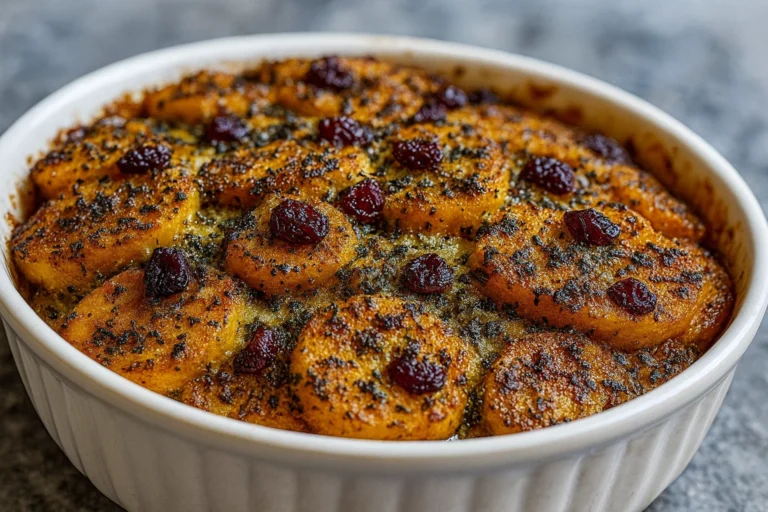 Delicious Sweet Potato  Cranberry Gratin A Holiday Side for Your Thanksgiving Recipes