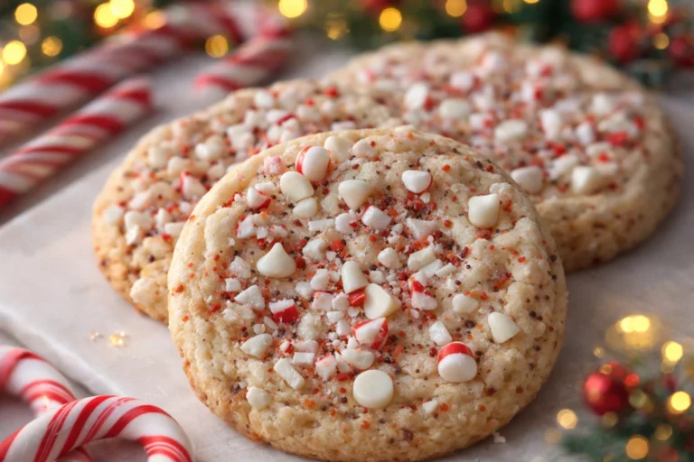Delicious White Chocolate Peppermint Cookies