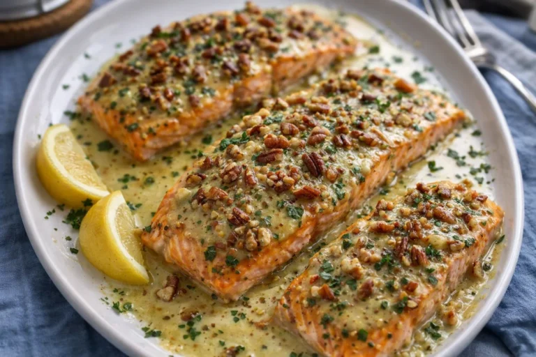 Easy Baked Dijon Salmon Dinner