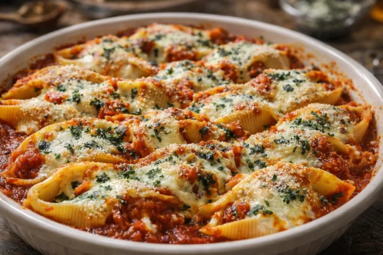 Easy Cheesy Stuffed Shells