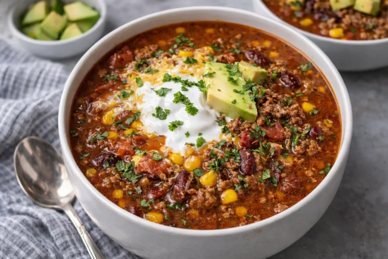 Easy High-Protein Taco Soup Recipe for a Quick Healthy Dinner
