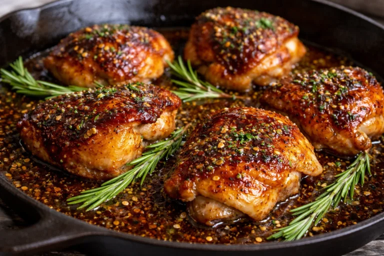 Honey Garlic Chicken Thighs A Simple and Delicious Weeknight Dinner Recipe