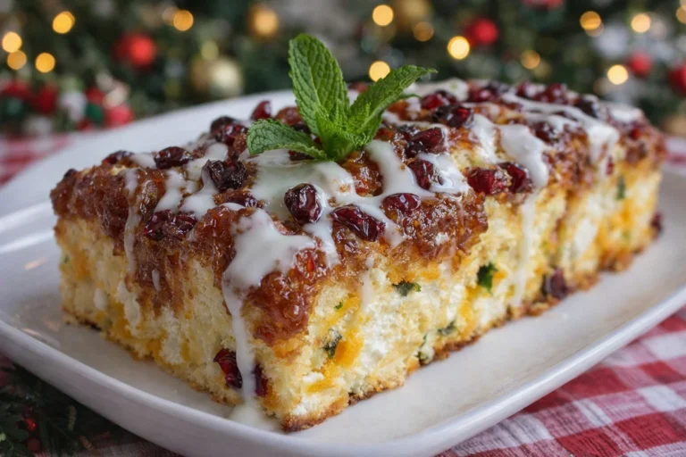 Festive  Flavorful Christmas Dump Cake