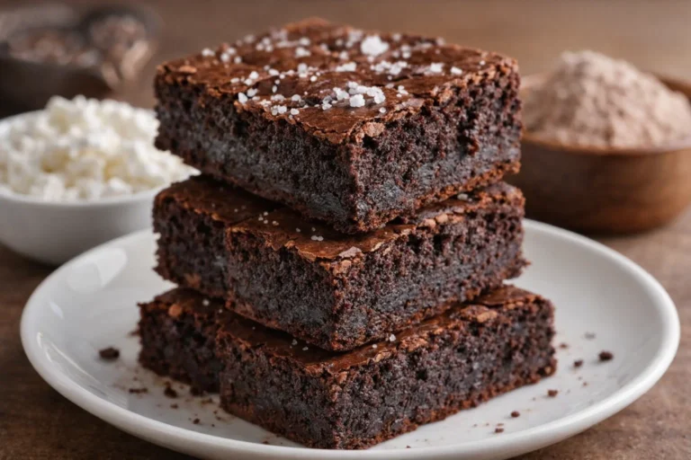Easy Cottage Cheese Protein Brownies