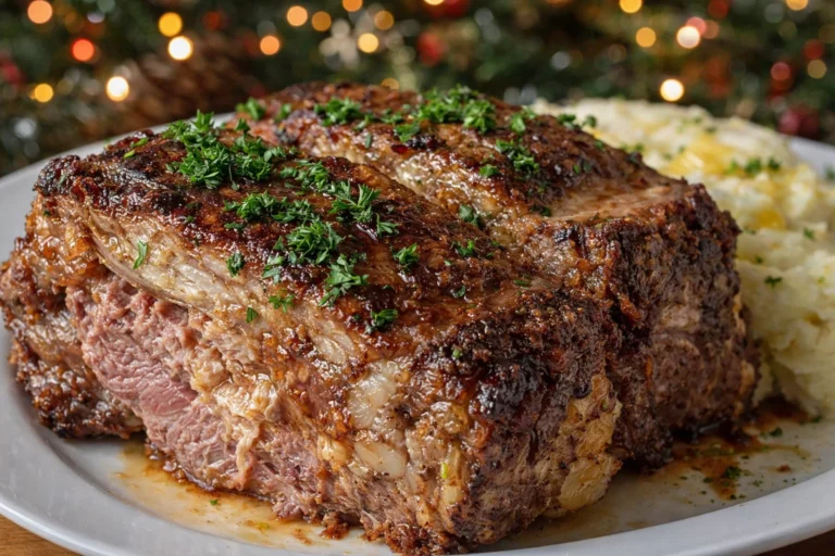 Juicy  Perfect Christmas Prime Rib Roast