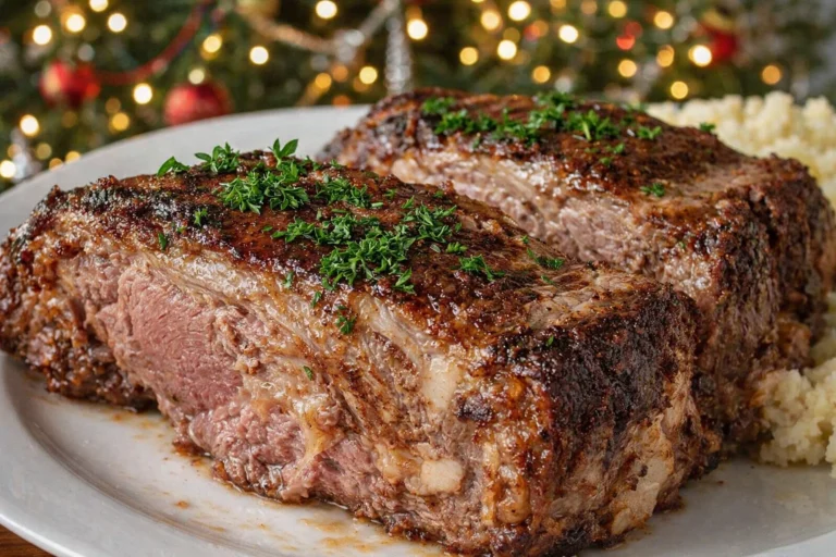 Juicy  Perfect Christmas Prime Rib Roast