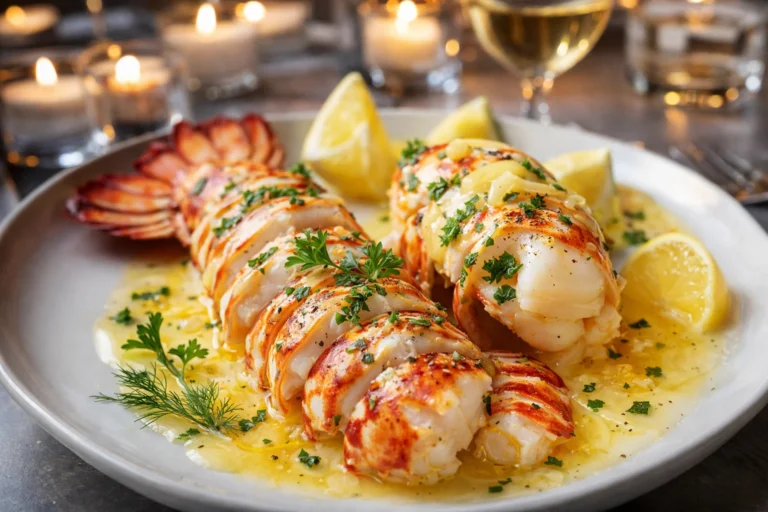 Indulge in Butter Poached Lobster Tails A Simple Dinner Party Recipe