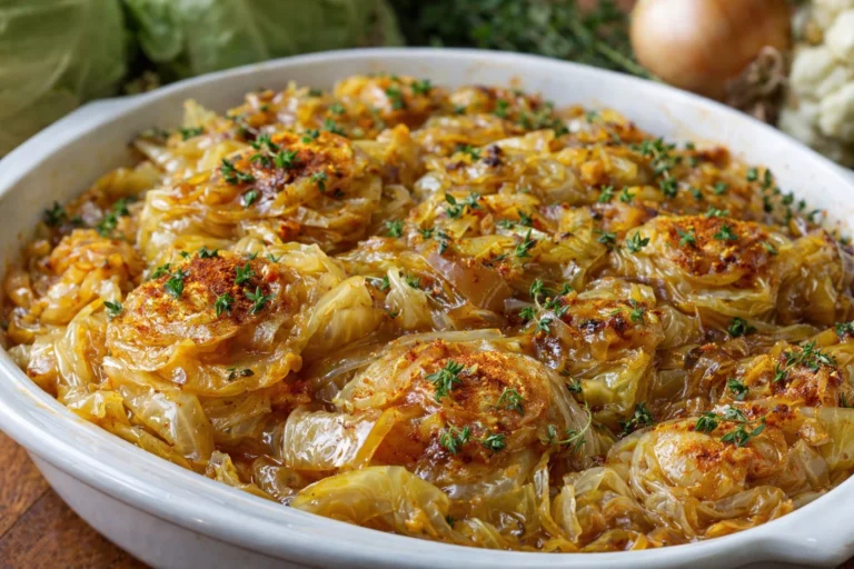 Comforting Smothered Cabbage Recipe for a Healthy Dinner Idea
