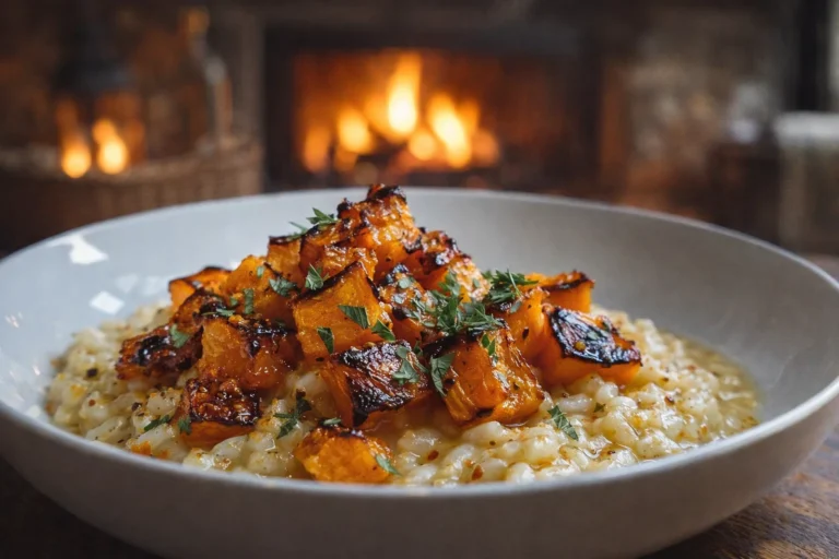 Cozy Butternut Squash Risotto