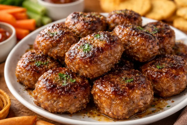 Delicious Kilted Sausage Bites  Perfect Party Snack