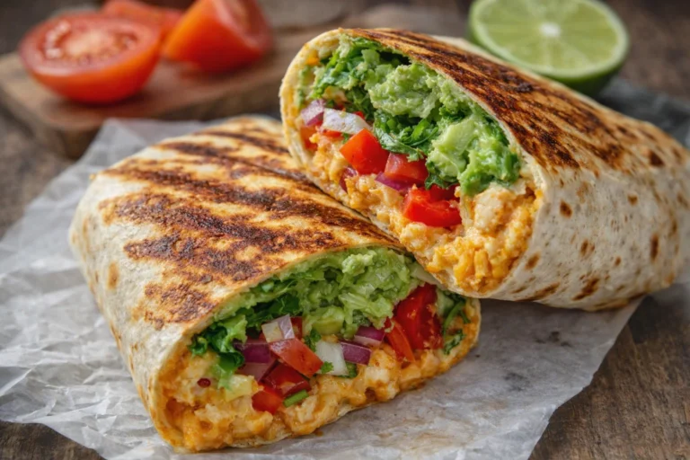 Deliciously Cheesy Grilled Cheese Burrito