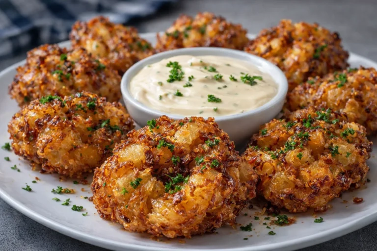 Deliciously Crispy Blooming Onions  Buttermilk Ranch Dip