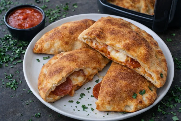 Easy Air Fryer Calzones