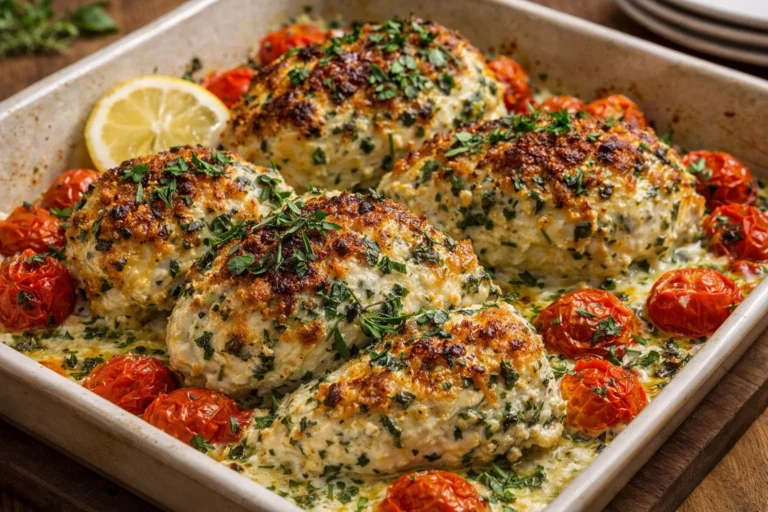 Easy Baked Ricotta Chicken Recipe for Family Dinner  Simple and Healthy Ideas