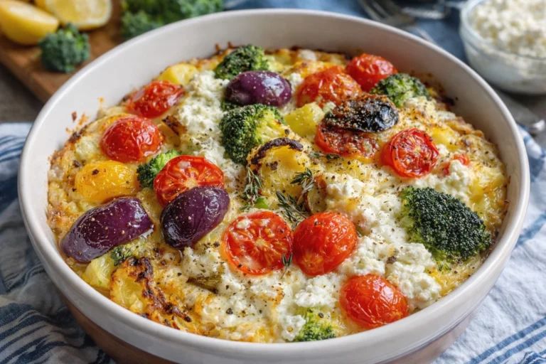 Easy High-Protein Veggie Bake