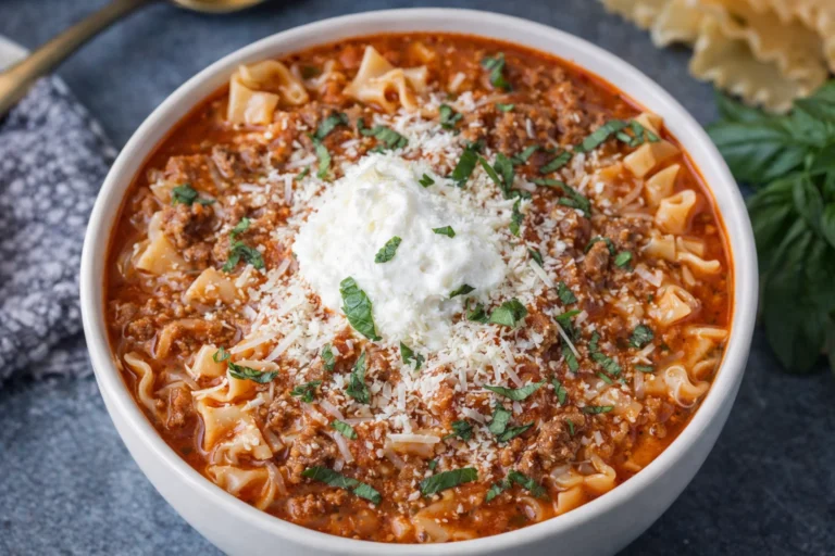 Easy Lasagna Soup Recipe for a Healthy Dinner Everyone Will Love