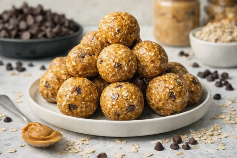 Easy Peanut Butter Energy Balls For Snacks