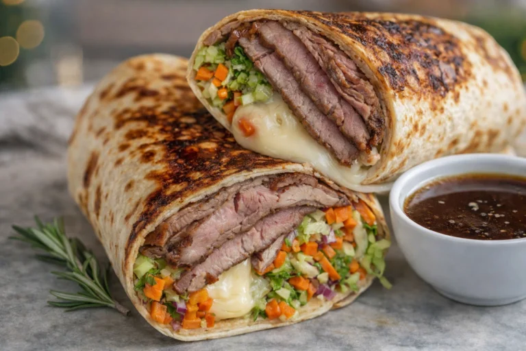 Irresistible French Dip Tortilla Roll-Ups