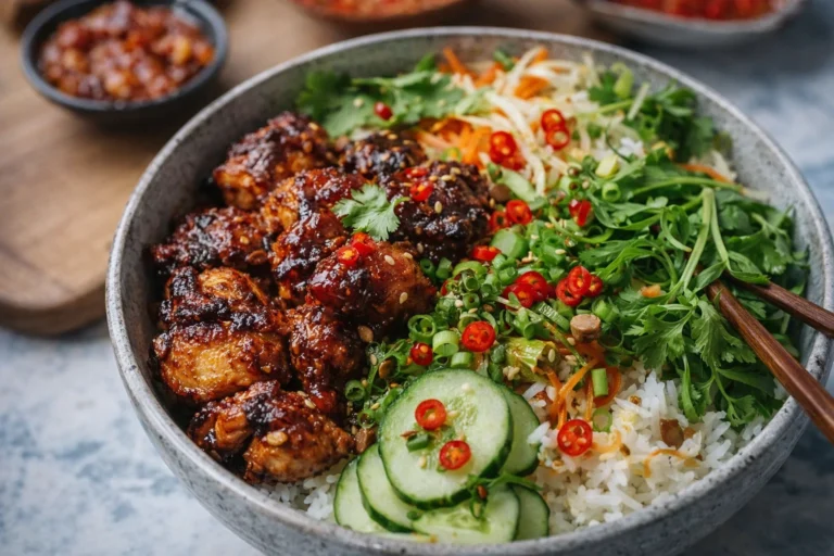 Sweet Chili Chicken Rice Bowls A Simple Healthy Dinner Recipe for Everyone