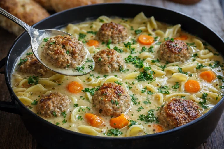 Cozy Swedish Meatball Soup A Hearty One-Pot Dinner for Families