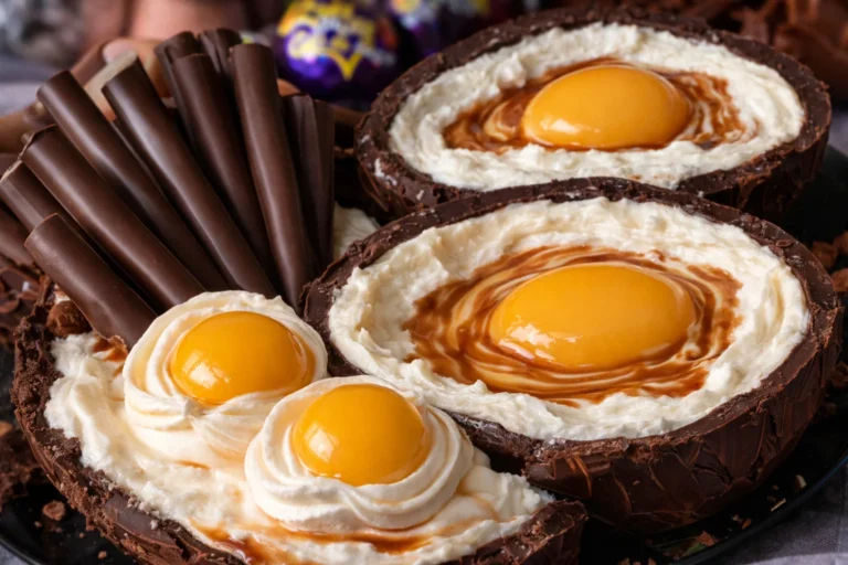 Creme Egg Cheesecake Dip for Sweet Gatherings