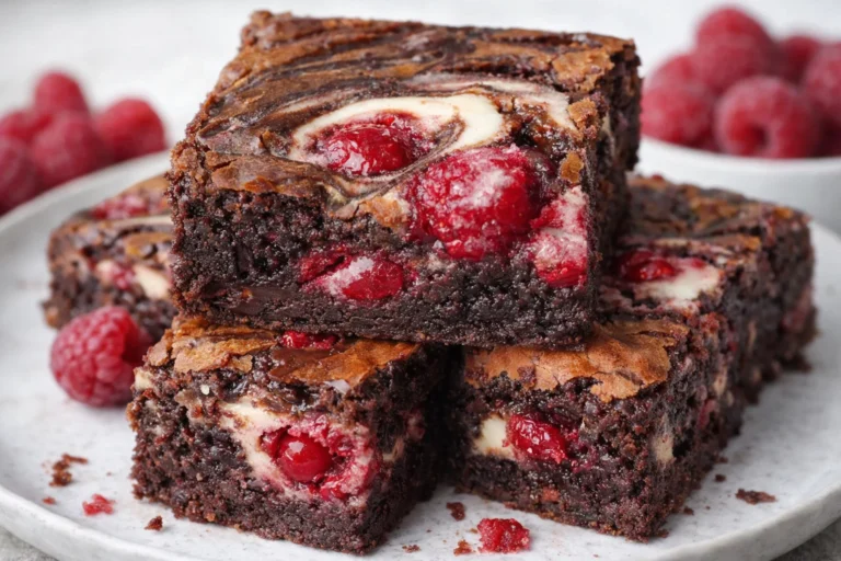 Decadent Raspberry Swirl Brownies A Simple Recipe for Everyone