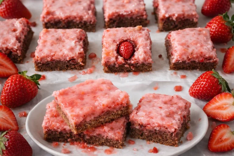 Delicious Summer Strawberry Brownies for All Occasions