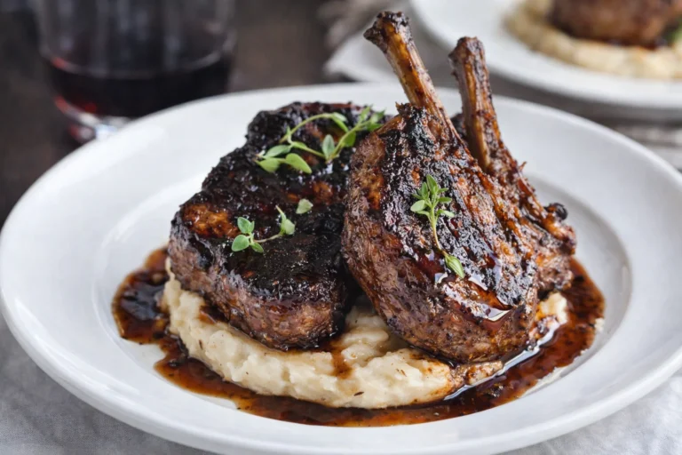 Impress with Easy Balsamic Lamb Chops