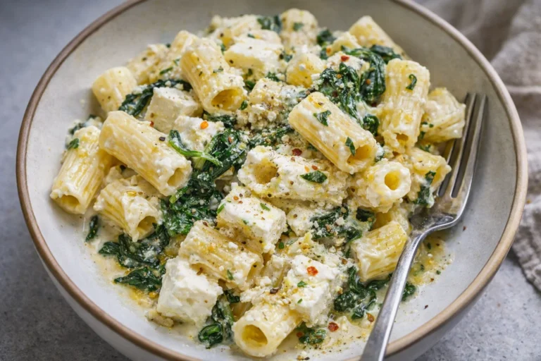 Easy Weeknight Pasta With Greens and Feta