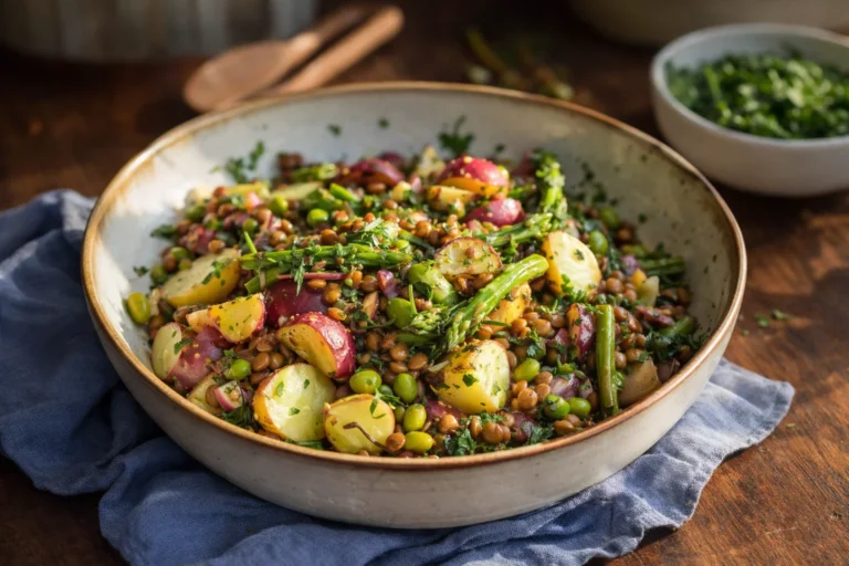 Spring Potato  Lentil Salad Recipe for Fresh Flavors